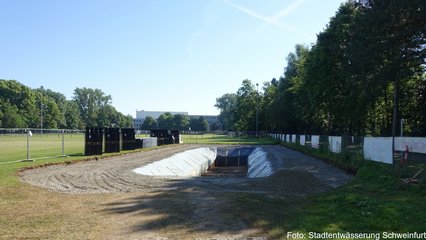 Bodenaushub für Nutzwasserzisterne