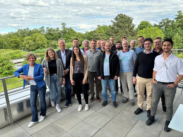 Gruppenbild Nutzwasser-Team